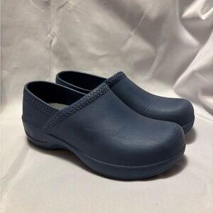 Landau Unisex Blue Nursing Clog Slip Resistant Shoe Size EU35